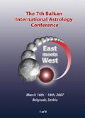 7. Astrološka Konferencija na Balkanu - mart 2007