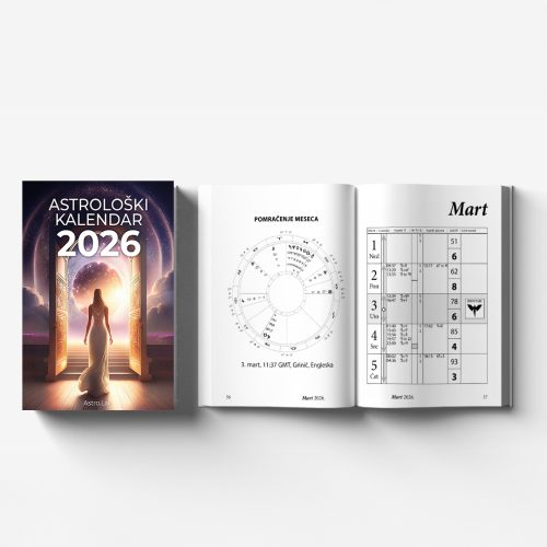 Astro Calendar 2026 CET - cover and pages